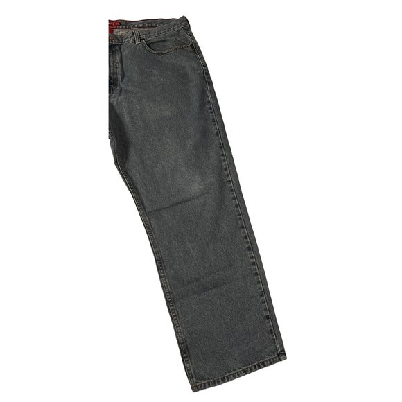 CHAPS Jeans Men's 5-Pocket Regular Fit Straight Leg Cotton Denim Blue 40/32 - Picture 4 of 14